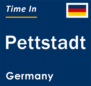 Current local time in Pettstadt, Germany