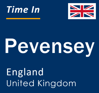 Current local time in Pevensey, England, United Kingdom