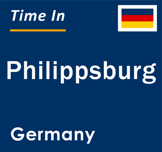 Current local time in Philippsburg, Germany