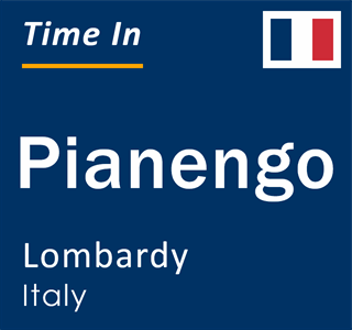 Current local time in Pianengo, Lombardy, Italy