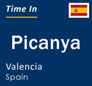 Current local time in Picanya, Valencia, Spain