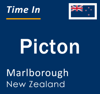 Current local time in Picton, Marlborough, New Zealand