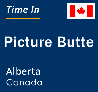 Current local time in Picture Butte, Alberta, Canada