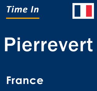 Current local time in Pierrevert, France