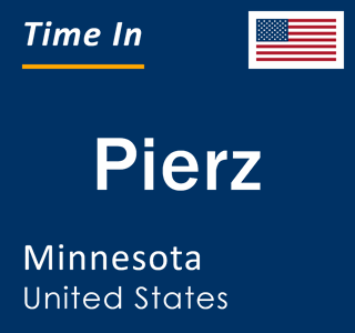 Current local time in Pierz, Minnesota, United States