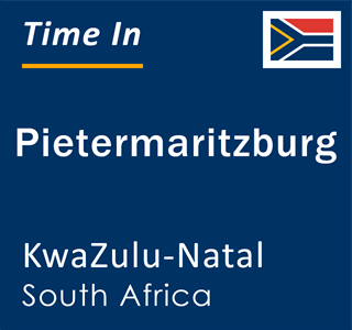 Current local time in Pietermaritzburg, KwaZulu-Natal, South Africa