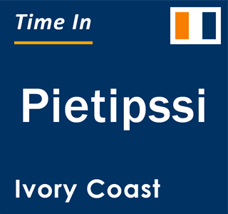 Current local time in Pietipssi, Ivory Coast