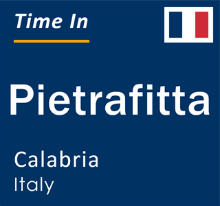 Current local time in Pietrafitta, Calabria, Italy