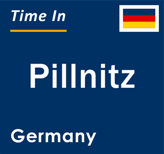 Current local time in Pillnitz, Germany