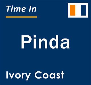 Current local time in Pinda, Ivory Coast