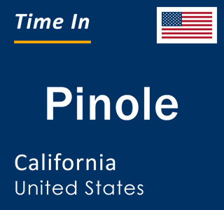 Current local time in Pinole, California, United States