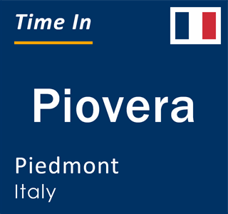 Current local time in Piovera, Piedmont, Italy