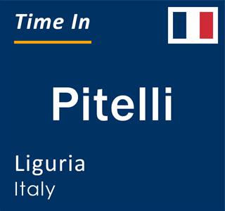 Current local time in Pitelli, Liguria, Italy