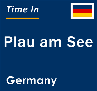 Current local time in Plau am See, Germany