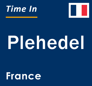 Current local time in Plehedel, France