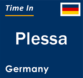 Current local time in Plessa, Germany