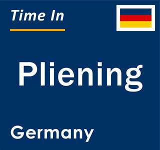 Current local time in Pliening, Germany