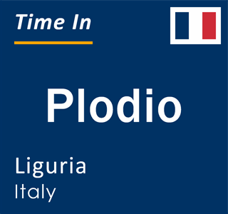 Current local time in Plodio, Liguria, Italy