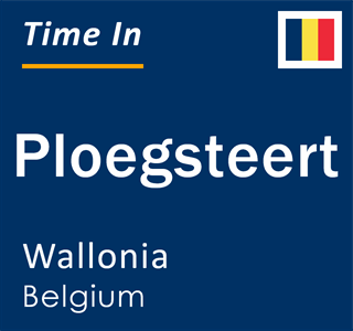 Current local time in Ploegsteert, Wallonia, Belgium