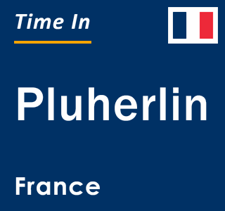 Current local time in Pluherlin, France