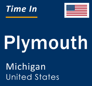 Current local time in Plymouth, Michigan, United States