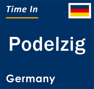 Current local time in Podelzig, Germany