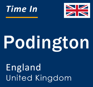 Current local time in Podington, England, United Kingdom