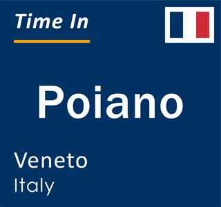 Current local time in Poiano, Veneto, Italy