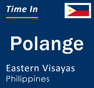 Current local time in Polange, Eastern Visayas, Philippines