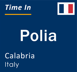 Current local time in Polia, Calabria, Italy