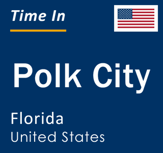 Current local time in Polk City, Florida, United States