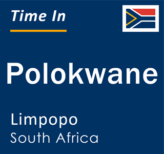 Current local time in Polokwane, Limpopo, South Africa