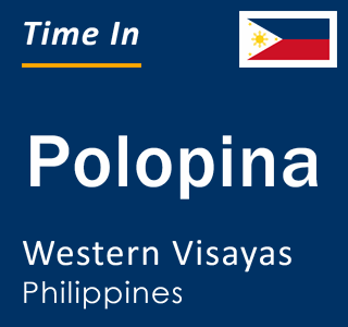 Current local time in Polopina, Western Visayas, Philippines