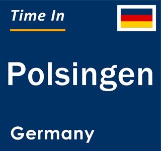 Current local time in Polsingen, Germany