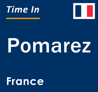 Current local time in Pomarez, France