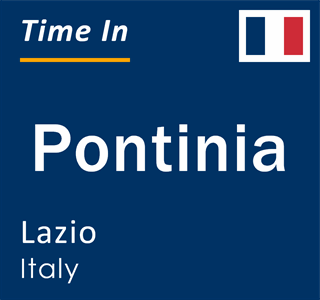 Current local time in Pontinia, Lazio, Italy