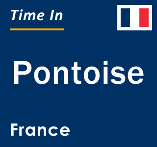 Current local time in Pontoise, France