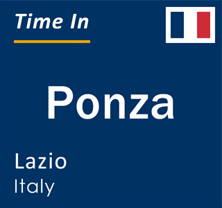 Current local time in Ponza, Lazio, Italy