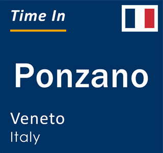 Current local time in Ponzano, Veneto, Italy