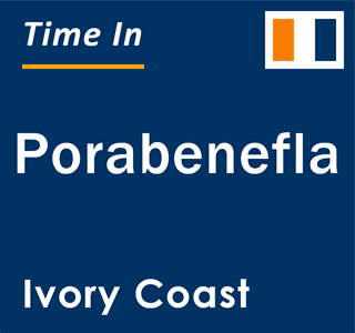 Current local time in Porabenefla, Ivory Coast