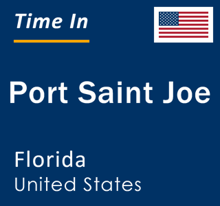 Current local time in Port Saint Joe, Florida, United States