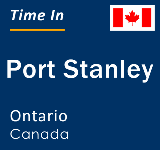 Current local time in Port Stanley, Ontario, Canada