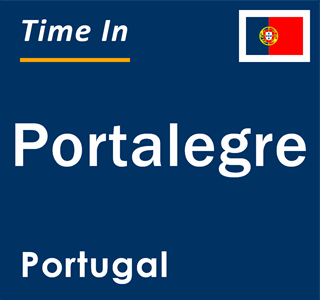 Current local time in Portalegre, Portugal