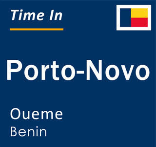 Current local time in Porto-Novo, Oueme, Benin