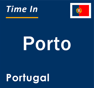 Current local time in Porto, Portugal