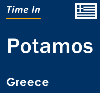 Current local time in Potamos, Greece