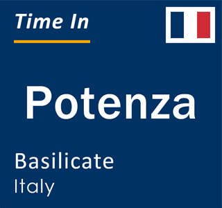 Current local time in Potenza, Basilicate, Italy