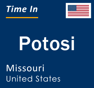 Current local time in Potosi, Missouri, United States