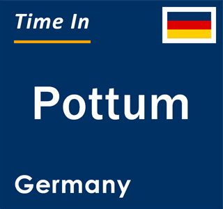 Current local time in Pottum, Germany