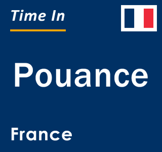 Current local time in Pouance, France